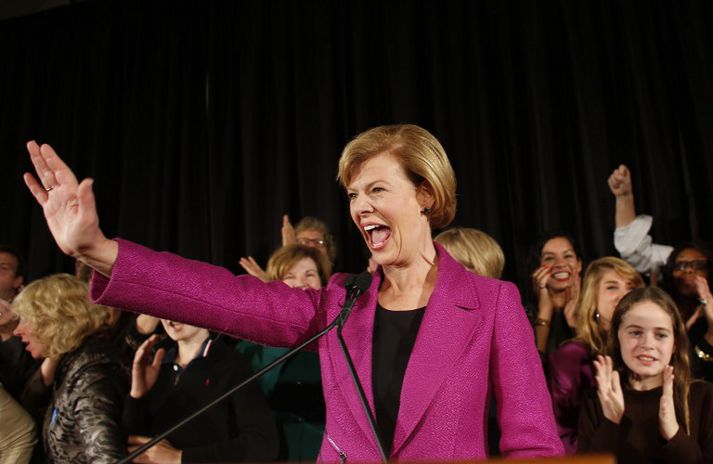 Tammy Baldwin er nýkjörinn þingmaður.
