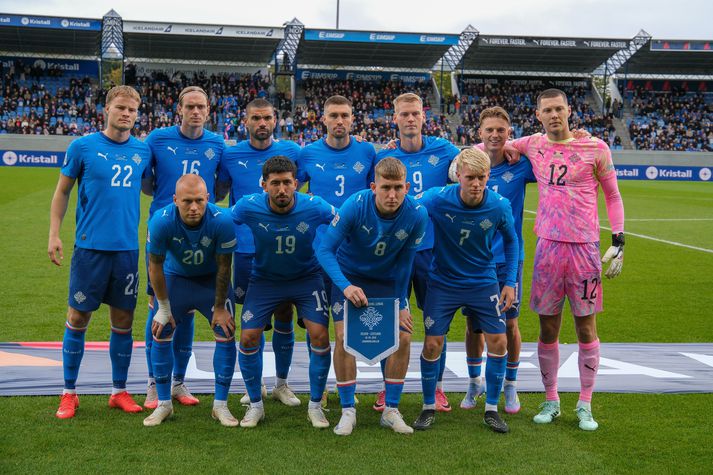 Ísland þurfti að sætta sig við jafntefli gegn Eistlandi í hörkuleik á Laugardalsvelli í gær.
