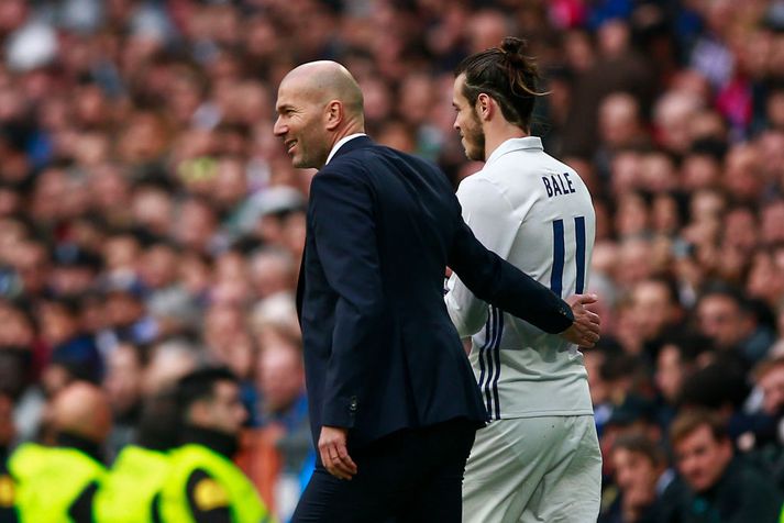 Samband Zidane og Bale er stirt þessa dagana