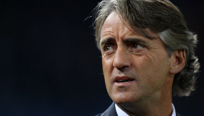 Roberto Mancini, stjóri Manchester City.