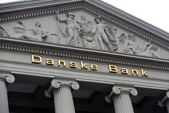 Virði hluta í Danske Bank hefur hríðfallið vegna málsins.