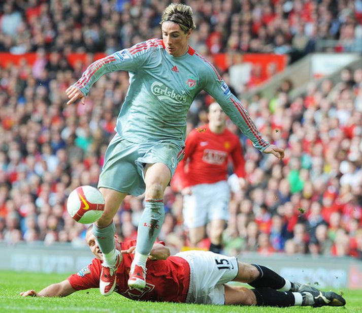 Fernando Torres er búin að skora þrjú mörk gegn United og Chelsea á þessu ári.