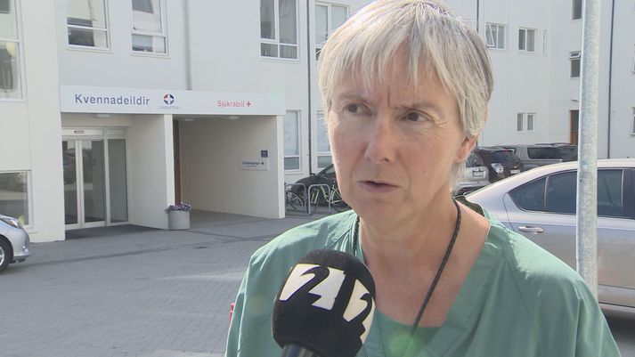 Hulda Hjartardóttir, yfirlæknir á fæðingardeild Landspítalans.