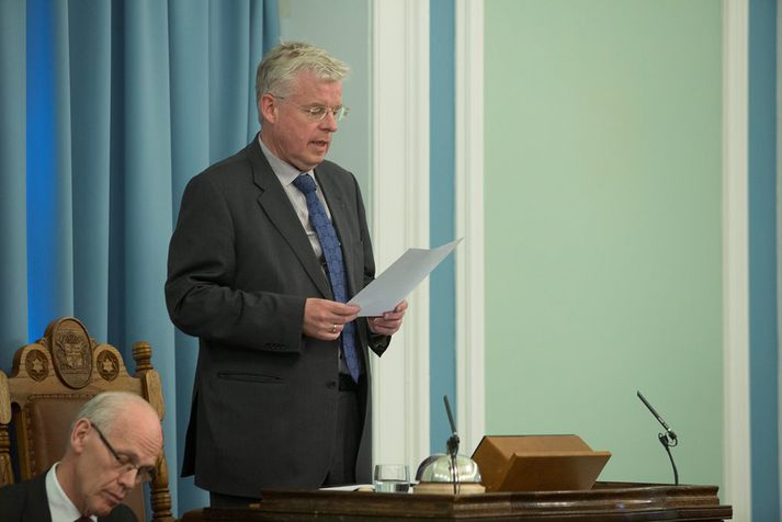 Einar K Guðfinnsson, forseti Alþingis.