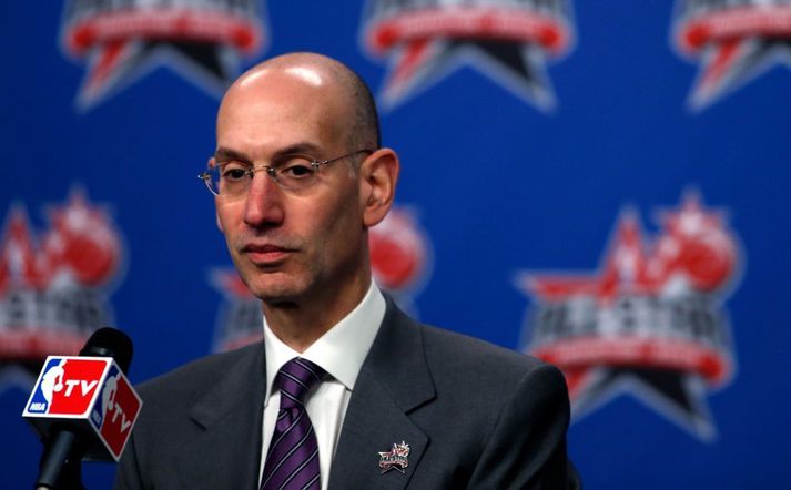 Adam Silver, stjórnarnefndarmaður NBA deildarinnar. 