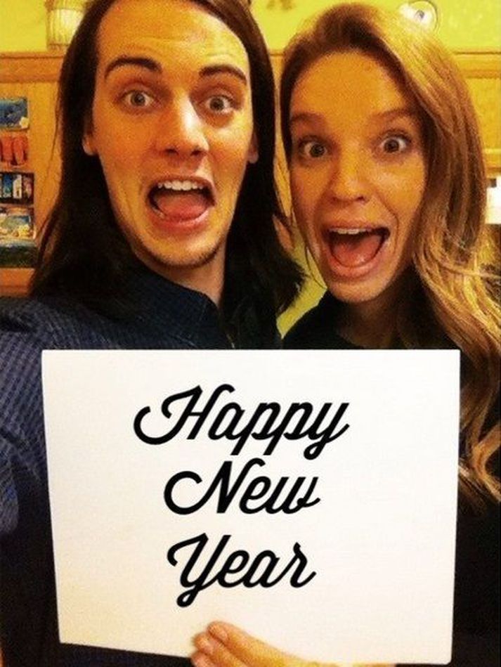 Zach og Emily.
