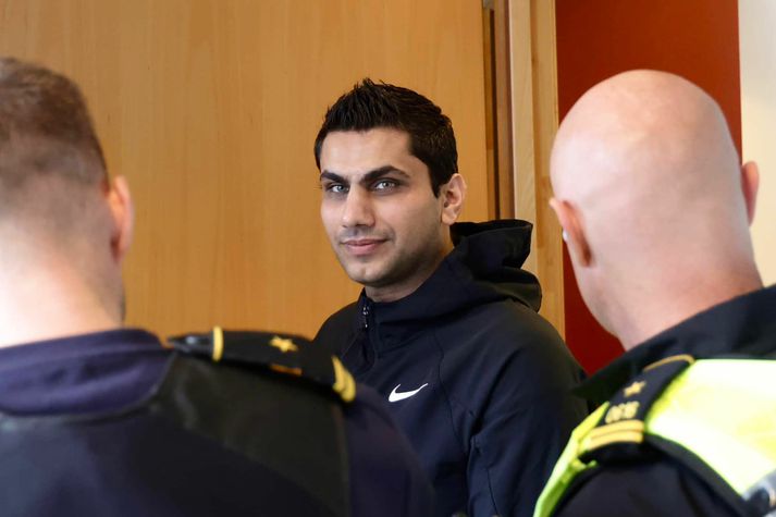 Mohamad Kourani í Héraðsdómi Reykjaness í morgun.