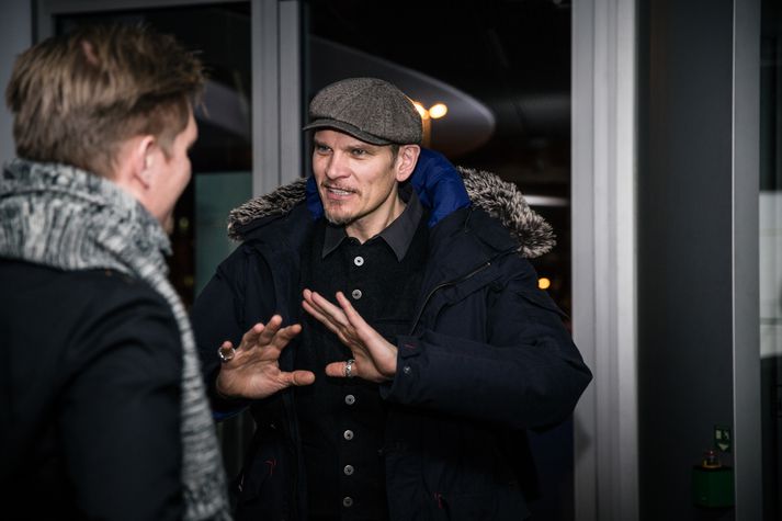 Götz Otto í stuði.