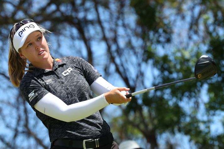 Henderson er efst á Lotte Championship ásamt Nelly Korda.