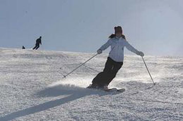 Opið er á flestum skíðasvæðum landsins í dag.