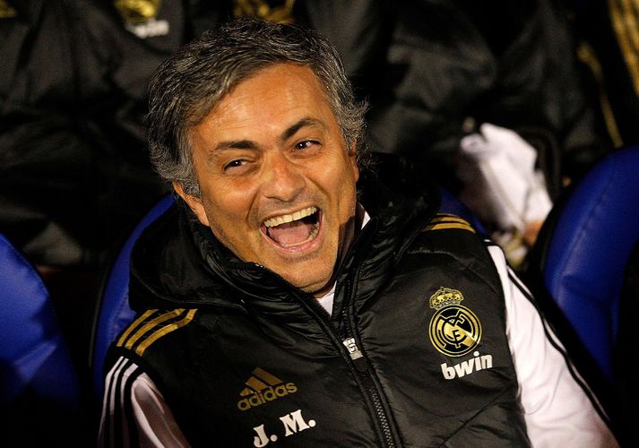 Mourinho á góðri stund í Madríd