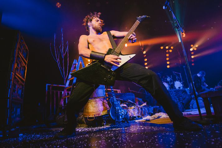 Hljómsveitin Skálmöld komst í myndaalbúm á hinni virtu síðu Rolling Stone undir yfirskriftinni, Flottustu tónleikamyndir ársins.