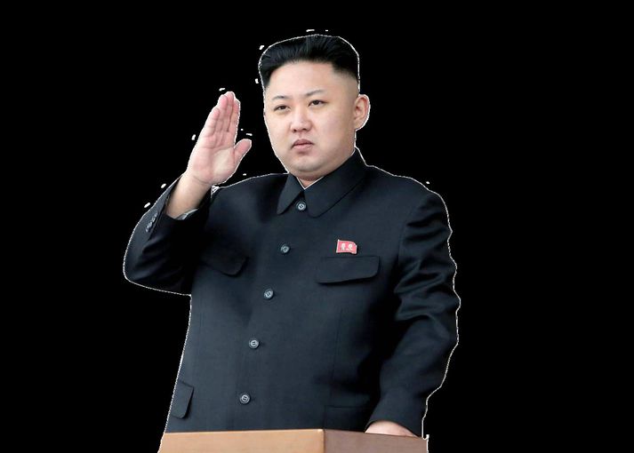 Kim Jong-un, einræðisherra Norður-Kóreu.