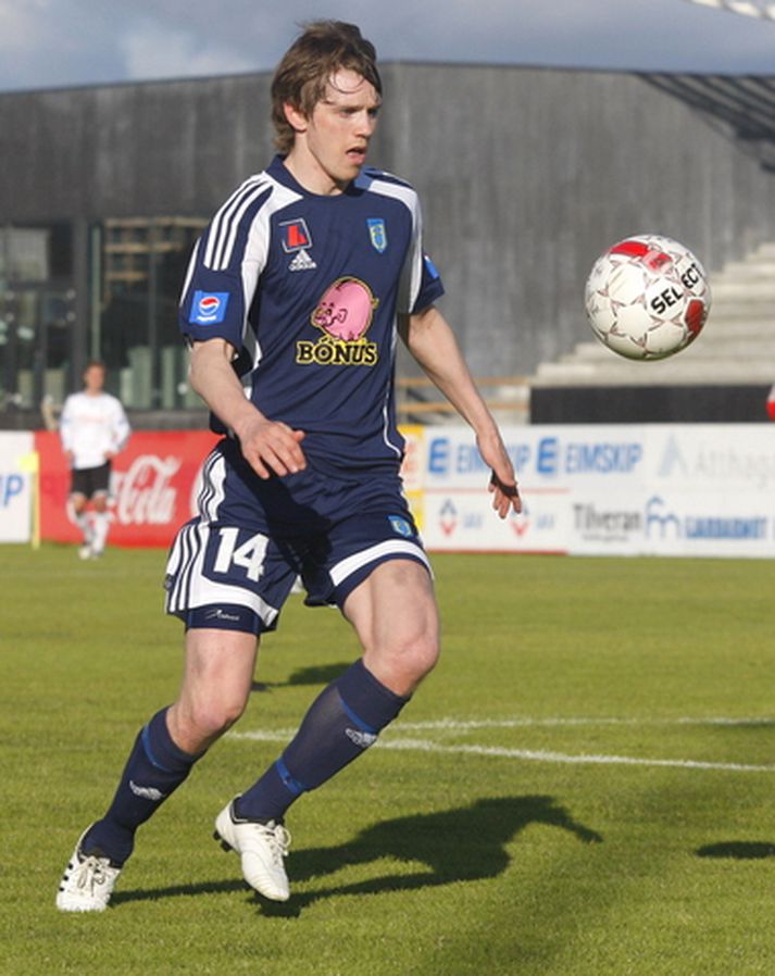 Ragnar Heimir Gunnarsson í leik með Fjölni.