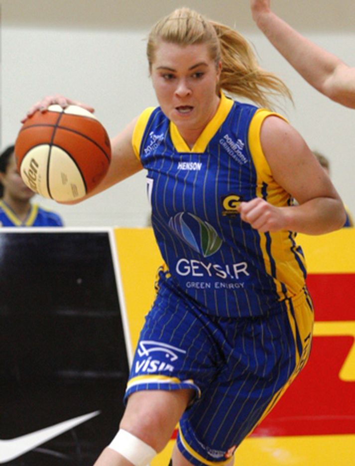 Ólöf Helga Pálsdóttir skoraði 14 stig fyrir Grindavík