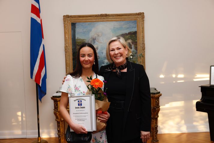 Alexandra K. Hafsteinsdóttir hlaut Nýsköpunarverðlaun forseta Íslands.