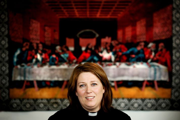 Séra Anra Grétarsdóttir.
