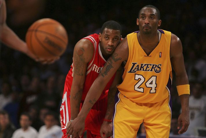 Tracy McGrady og Kobe Bryant mættust oft á tíma sínum í NBA-deildinni.