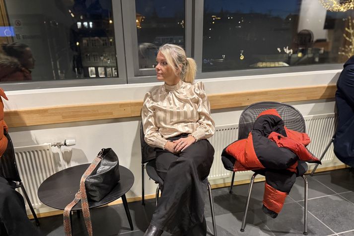 Margrét Friðriksdóttir í Héraðsdómi Reykjaness í morgun.