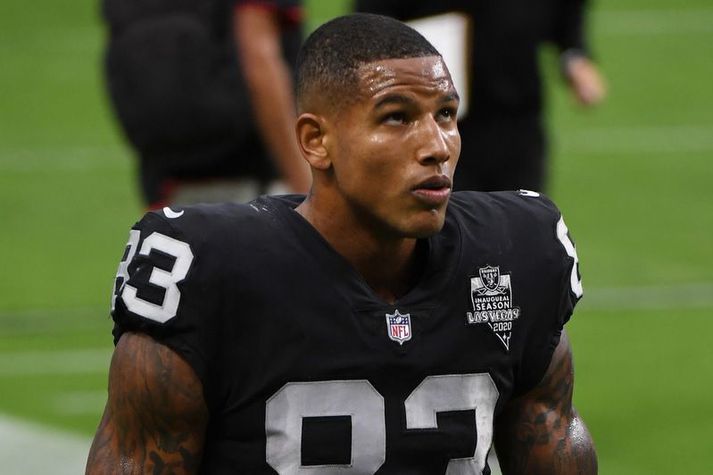 Darren Waller fékk stóra sekt en liðsfélagar hans hjá Las Vegas Raiders fengu það líka.