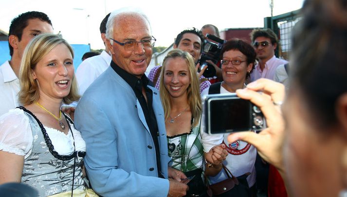 Franz Beckenbauer er vinsæll í Þýskalandi.