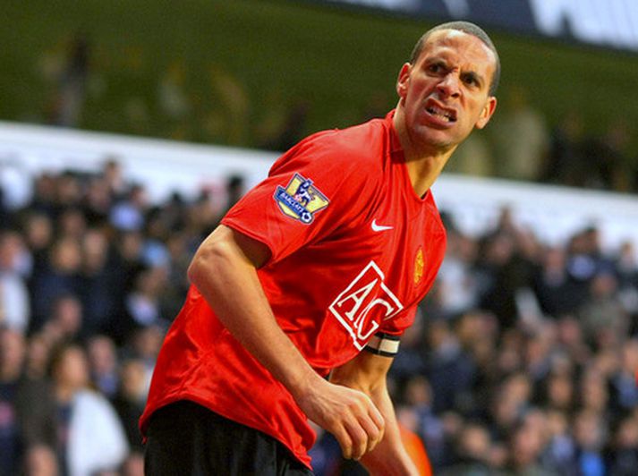Rio Ferdinand, leikmaður Manchester United.