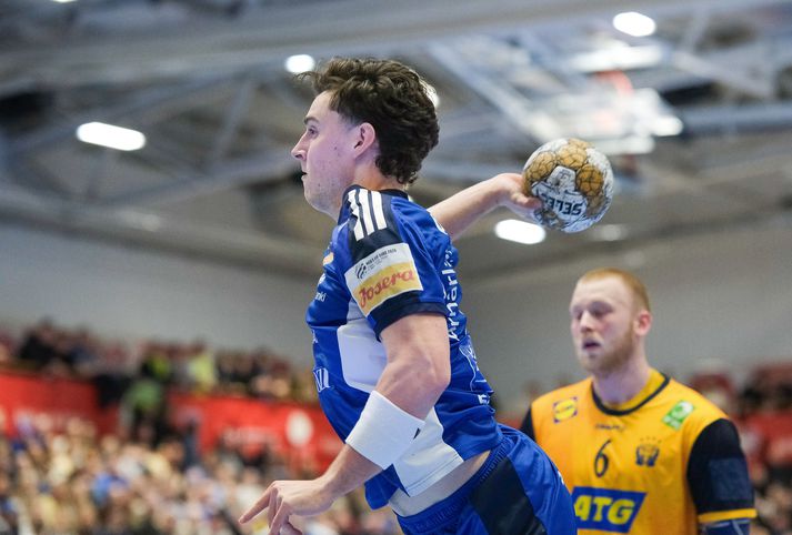 Orri Freyr Þorkelsson vill ólmur vinna leikinn gegn Svíþjóð á laugardaginn kemur.