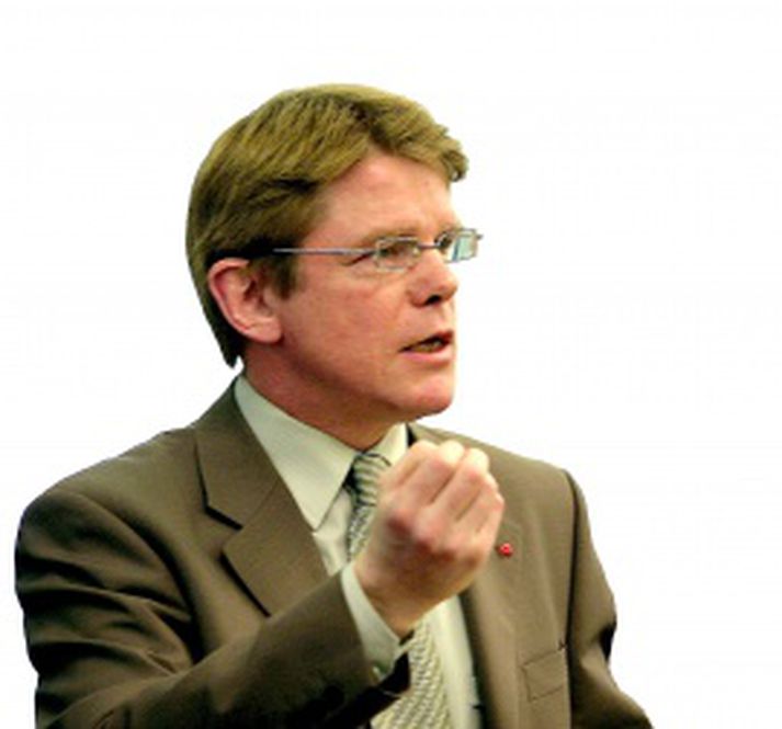Mörður Árnason, þingmaður Samfylkingarinnar.