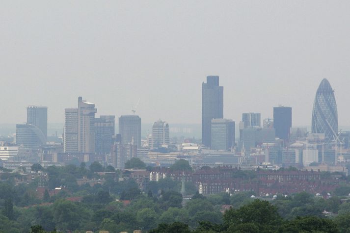 London hefur eins og aðrar stórborgir glímt við mikla loftmengun undanfarin ár.