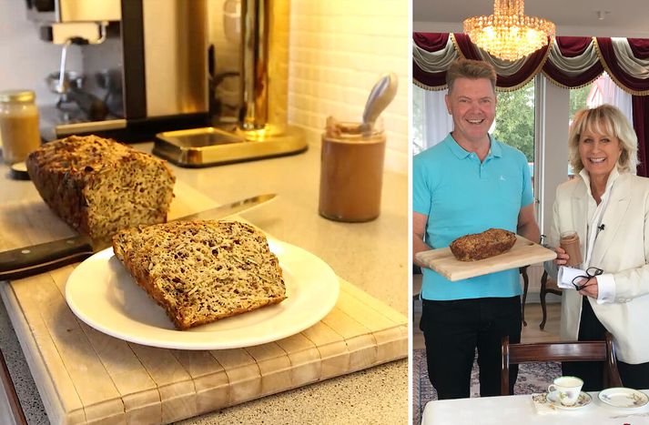 Albert og Bergþór eru ekki feimnir við það að fá fólk í heimsókn.