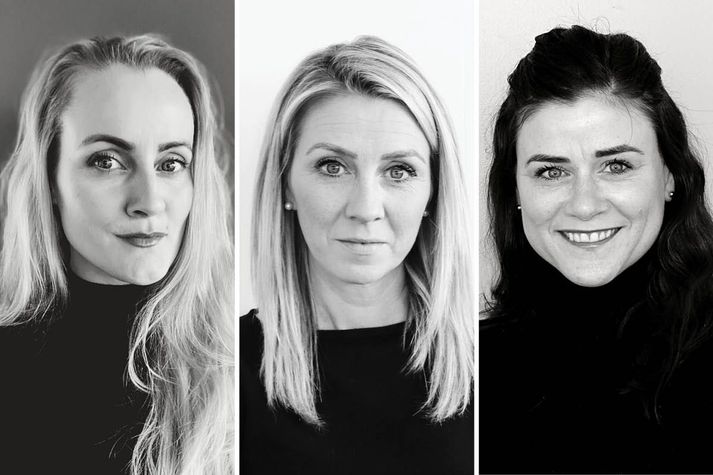 Fv.: Vera Líndal Guðnadóttir, Vilborg Anna Garðarsdóttir og Áslaug Ármannsdóttir. 