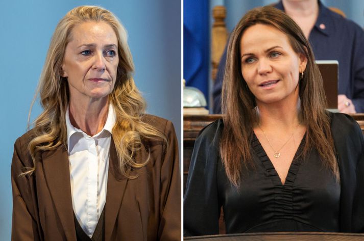Kolbrún Áslaugur Baldursdóttir og Ingibjörg Isaksen sitja báðar í velferðarnefnd.