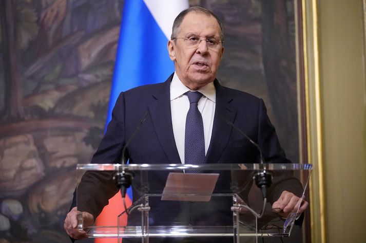 Sergei Lavrov, utanríkisráðherra Rússlands.
