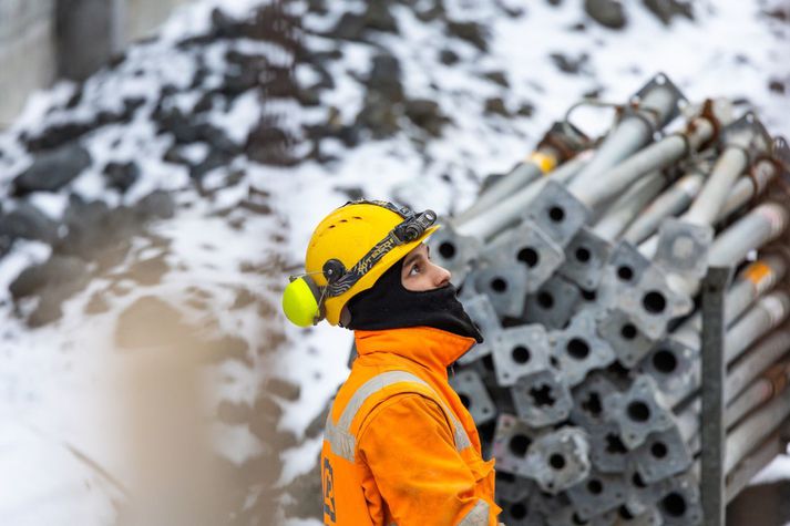 Hagstofa Íslands segir atvinnuþátttöku vera í 78,1 prósenti. 