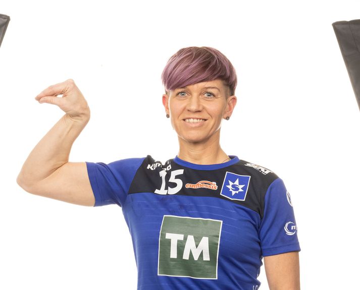Hanna G. Stefánsdóttir er langelsti og langreyndasti leikmaður Olís-deildar kvenna.