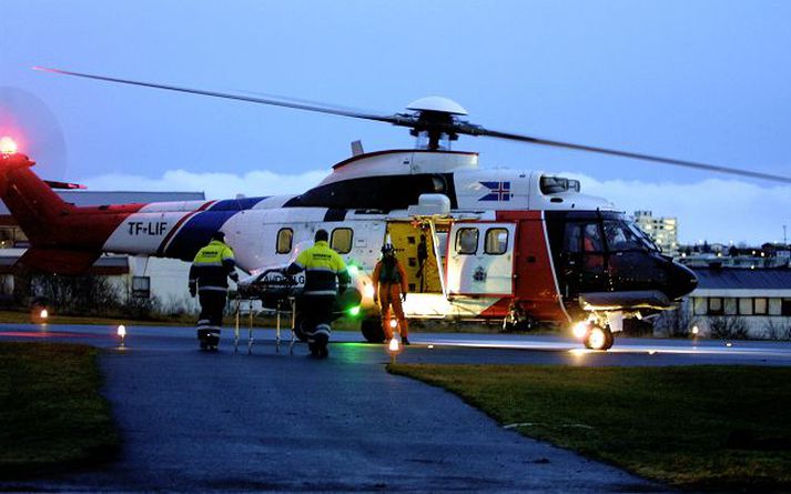 Útköllum flugdeildar Landhelgisgæslunnar voru átján prósentum færri árið 2008 en 2007.