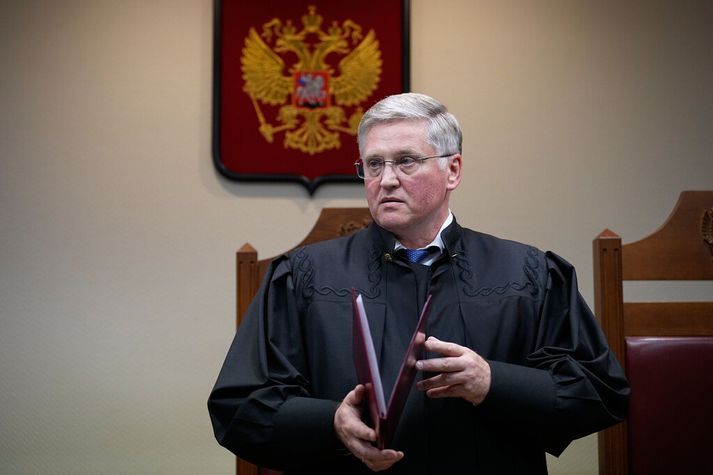 Vjakselav Kirillov, dómarinn sem kvað upp úrskurð um að mannrétitindasamtökin Memorial skuli skilgreinast glæpsamleg öfgasamtök.