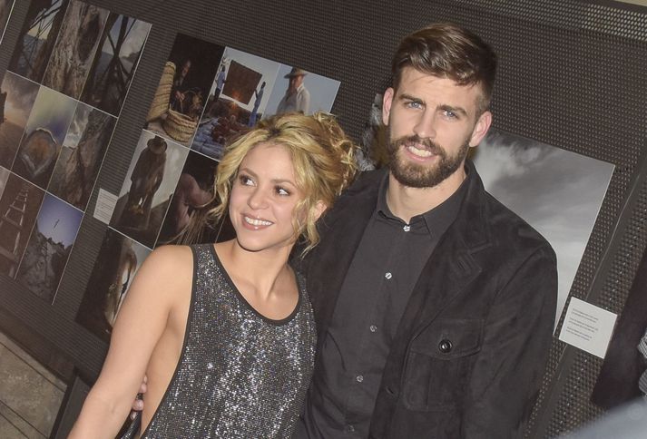 Shakira og Gerard Pique árið 2016.