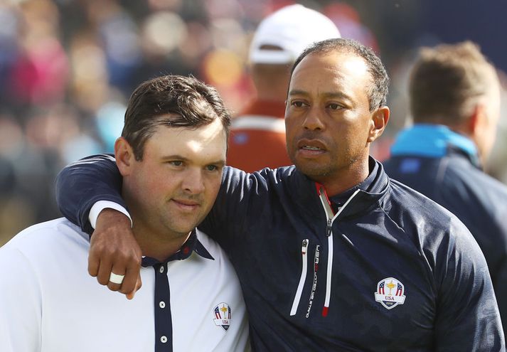 Reed og Tiger voru slakir saman á Ryder Cup.