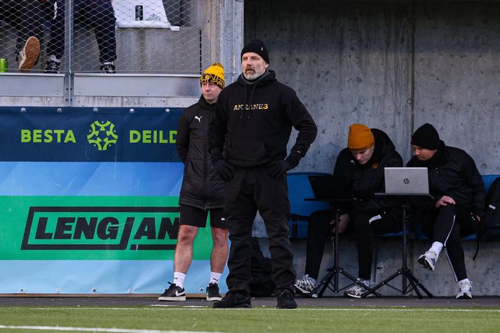 Strákarnir hans Lárusar Orra Sigurðssonar hafa náð í tíu stig í síðustu fjórum leikjum.