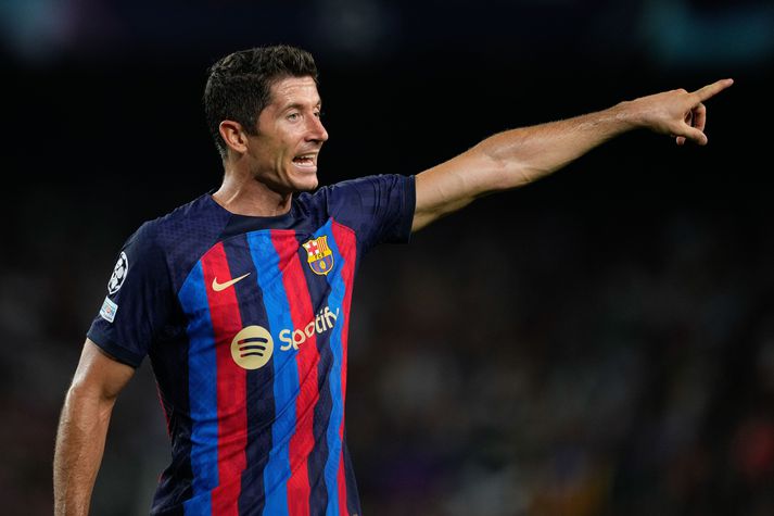 Robert Lewandowski, leikmaður Barcelona.