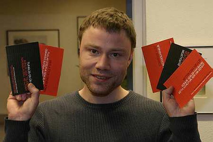 Gísli Hrafn Atlason talsmaður karlahóps Feministafélagsins.
