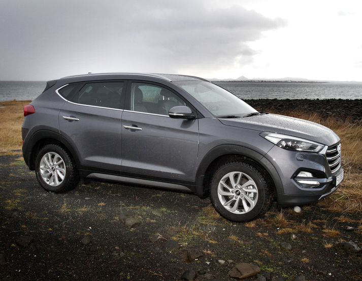 Sala Hyundai bíla jókst um 67% á liðnu ári. Hér sést Hyundai Tucson jepplingurinn.