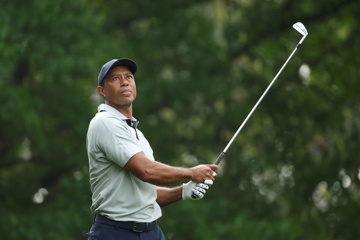 Tiger Woods útilokar ekki að berjast á toppnum á Masters mótinu sem hefst í dag.