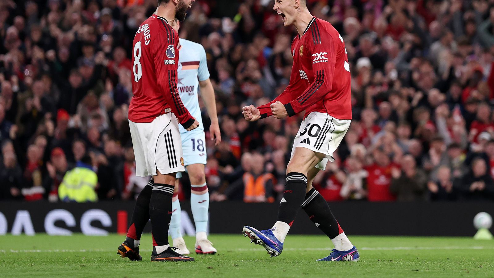 Fernandes nálgast stoðsendingametið eftir sigur United