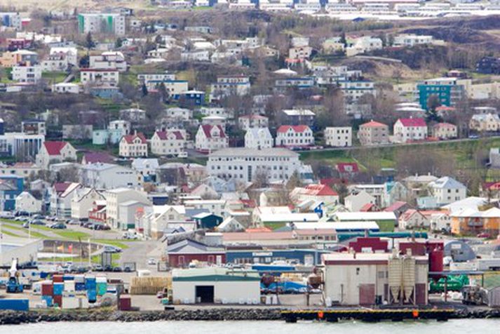Akureyri/ Mynd/ Vilhelm.