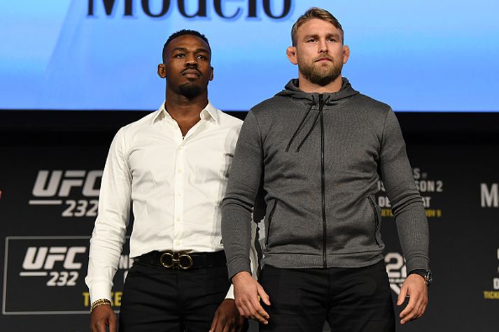 Jon Jones og Alexander Gustafsson mætast næsta laugardag í Los Angeles, ekki Las Vegas