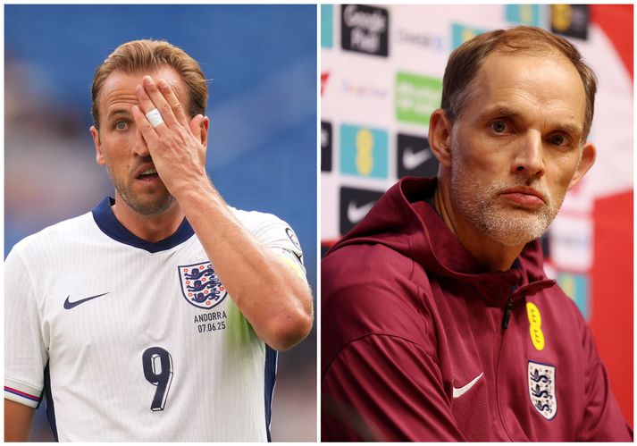 Harry Kane reddaði málunum fyrir Thomas Tuchel og lærisveina hans en þýski þjálfarinn var ekki sáttur þrátt fyrir sigur.