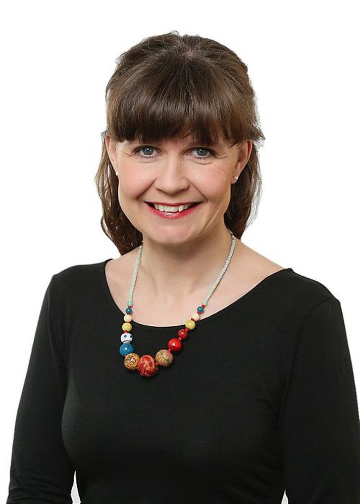 Sóley Tómasdóttir forseti borgarstjórnar stýrði hátíðafundi kvenna í borgarstjórn.