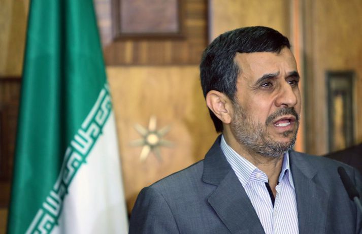 Mahmoud Ahmadinejad var forseti Írans á árunum 2005 til 2013.